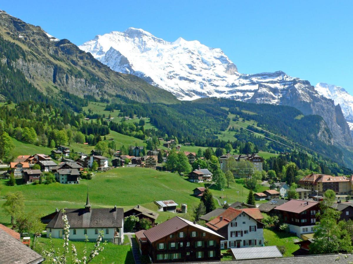 Apartment Helene Apt- Hella By Interhome Wengen Eksteriør billede